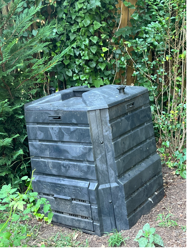 Archmeres new compost bin represents an important step in the schools commitment to the environment.