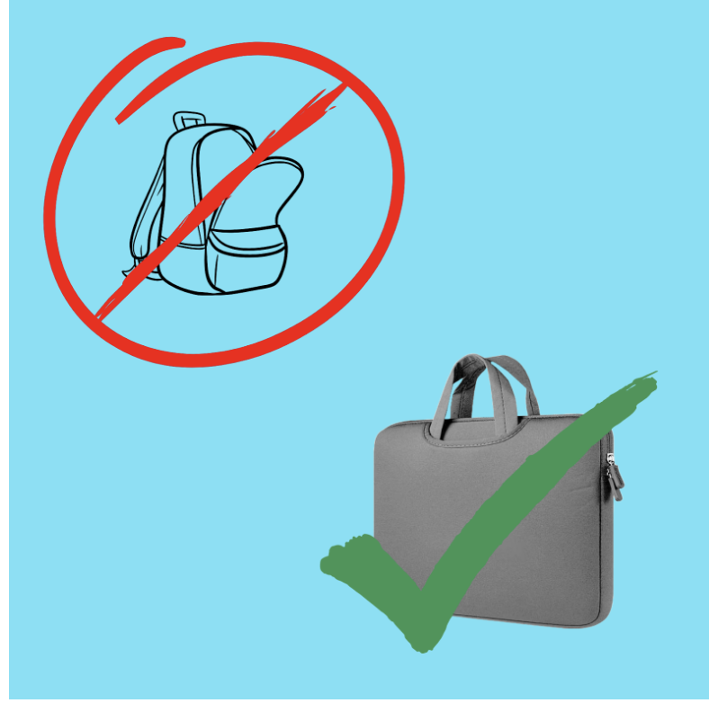 How to carry your computer properly 